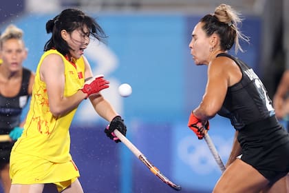 Zixia, de China, frente a Noel Barrionuevo