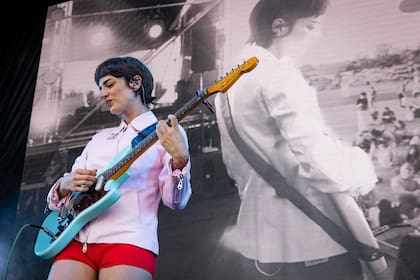 Zoe Gotusso brilló el sábado en el escenario Flux.