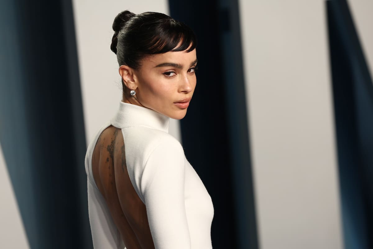 Zoë Kravitz en la fiesta post entrega de los Oscar organizada por Vanity Fair