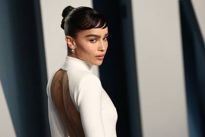 Zoë Kravitz en la fiesta post entrega de los Oscar organizada por Vanity Fair