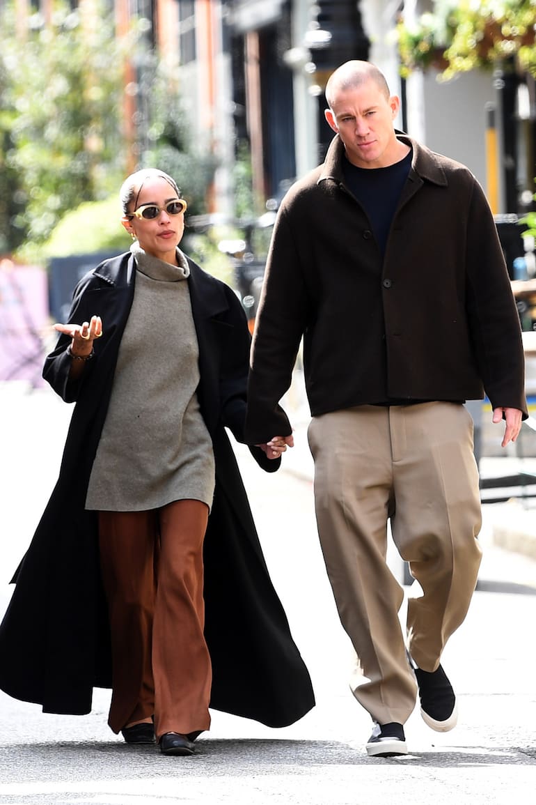 Zoe Kravitz y Channing Tatum, más enamorados que nunca