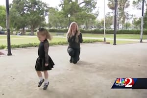Zoe, la pequeña de 3 años que arrasa en redes sociales haciendo bailes irlandeses