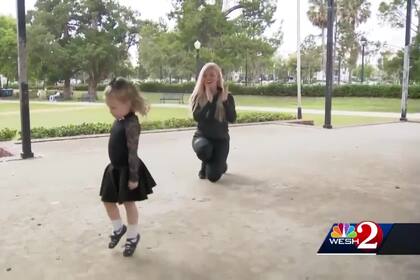 Zoe, la pequeña de 3 años que arrasa en redes sociales haciendo bailes irlandeses