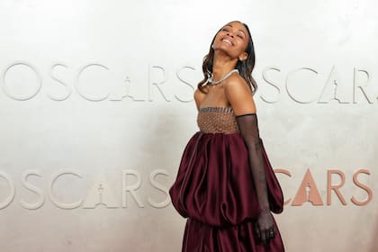 Zoe Saldaña en los Premios Oscar 2025