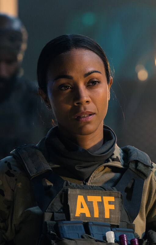 Zoe Saldaña en Operativo: Lioness