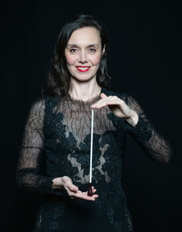 Zoe Zeniodi cumplió dos temporadas al frente de la Orquesta Filarmónica de Buenos Aires