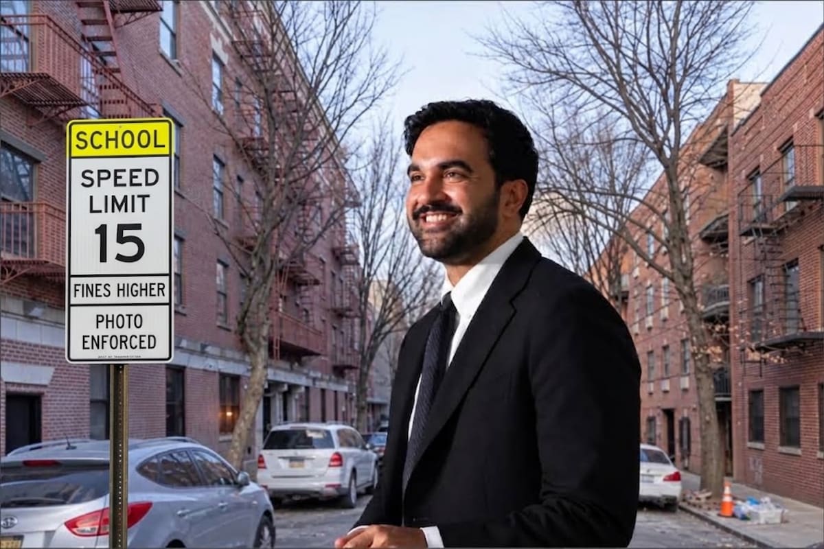 Zohran Mamdani anunció el plan de seguridad vial de Nueva York que incluye más zonas cerca de escuelas con límites de velocidad especiales