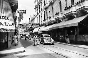 Zona comercial de la avenida San Rafael