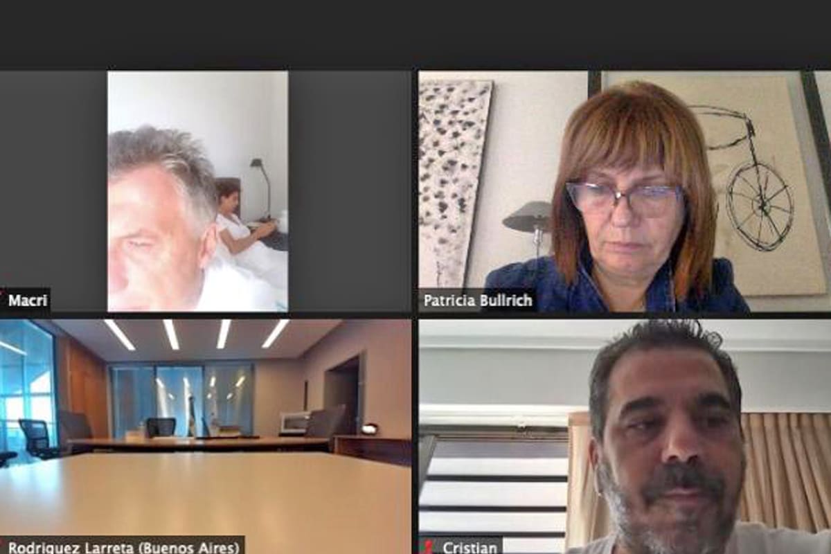 Zoom de Juntos por el Cambio