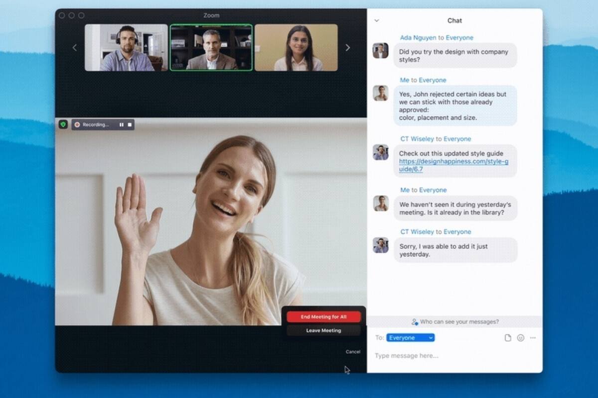 Zoom saldrá a competir con Microsoft con su nueva suite corporativa, que incluye un gestor de correo electrónico y un calendario