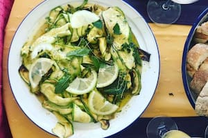 Zucchinis gratinados, una receta distinta y exquisita