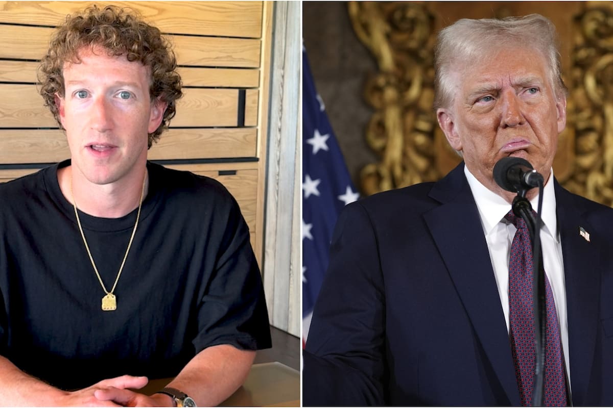 Zuckerberg anunció un cambio de en las políticas de moderación de contenidos de Meta, en línea con el enfoque de Trump sobre el discurso en las plataformas sociales (captura de video y foto de AP)