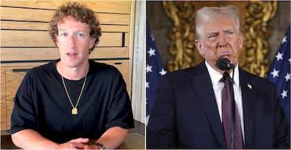 Zuckerberg anunció un cambio de en las políticas de moderación de contenidos de Meta, en línea con el enfoque de Trump sobre el discurso en las plataformas sociales