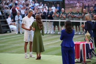 Zverev espera ser más que "el tercero" en el tenis tras llegar a la final de Wimbledon
