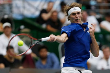 Zverev y la potencia de su drive