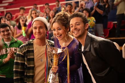 Karol Sevilla, Michael Ronda y Ruggero Pasquarelli: "Estamos muy contentos"
