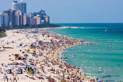 ‎Miami es uno de los sitios más elegidos para pasar el Spring Break