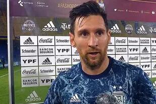 Messi destacó el valor de los primeros tres puntos