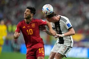 España y Alemania jugaron un partidazo en el estadio Al Bayt