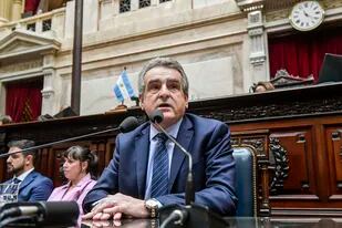 El jefe de Gabinete de la Nación, Agustín Rossi, se presentó ante la Cámara de Diputados para brindar su informe de gestión