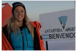 Desde la Antártida, Nati Jota respondió las críticas y fue contundente: “Lejos estoy de hablar de política”