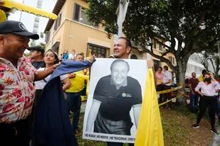 Seguidores del outsider Rodolfo Hernández en Bucaramanga, la ciudad del candidato