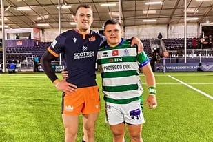 Emiliano Boffelli, de Edinburgh, y Thomas Gallo, de Benetton, se encontraron por el United Rugby Championship; un habitué de los Pumas y una promesa, con buenos presentes en Europa.