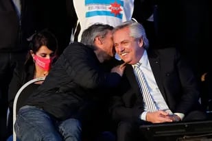 Alberto Fernández y Máximo Kirchner volverán a verse las caras este sábado en San Vicente.