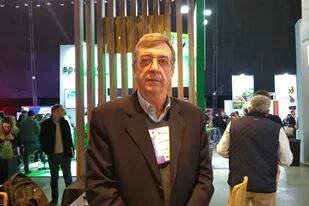 Sergio Fernández, presidente de John Deere Argentina, en el Congreso de Aapresid