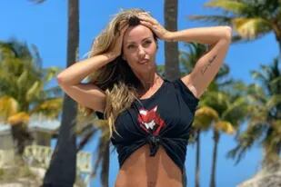 Rocío Guirao Díaz posó desde las playas de Miami con una bikini que despertó dudas entre sus seguidores