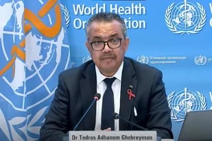01-12-2021 El director general de la Organización Mundial de la Salud (OMS), Tedros Adhanom Ghebreyesus, en rueda de prensa tras la Asamblea Mundial de la Salud. A 1 de diciembre de 2021. POLITICA SALUD OMS