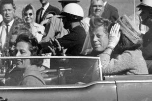 John F. Kennedy el día de su muerte, en Dallas, Estados Unidos