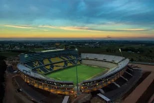 El estadio Campeón del Siglo, de Peñarol, escenario en el que Argentina visitará a Uruguay este viernes.