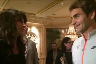 Gabriela Sabatini y Roger Federer, dos figuras del tenis mundial adoradas por la gente de cualquier lugar del mundo