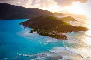 La paradisíaca isla Moskito es una de las propiedades de Richard Branson en las islas Vírgenes