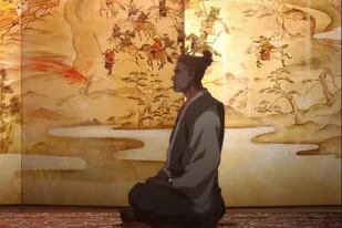 La historia de Yasuke, el samurái africano, fue retomada libremente en un anime producido por Netflix