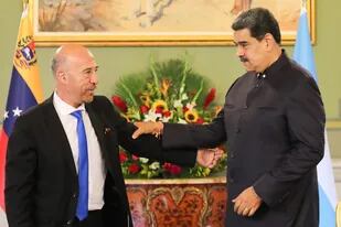 Oscar Laborde presentó sus cartas credenciales ante Nicolás Maduro como nuevo embajador argentino en Venezuela