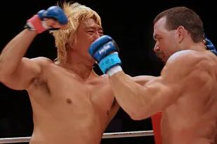 Yoshihiro Takayama y Don Frye protagonizaron "el combate más masculino" de la historia de las artes marciales mixtas (MMA)