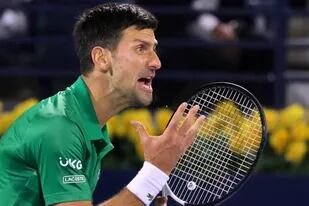 La descarga emocional de Novak Djokovic en su regreso al tenis después de 80 días: en Dubai venció al italiano Musetti y avanzó a los 8vos de final.