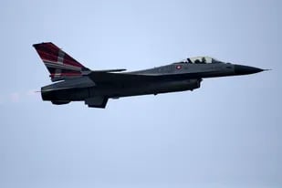 24-02-2022 Imagen de archivo de un caza F-16 de Dinamarca POLITICA YORICK JANSENS / BELGA PRESS / CONTACTOPHOTO