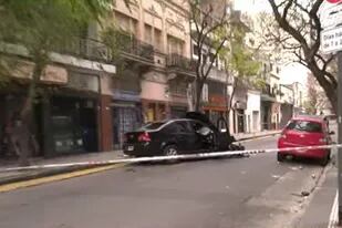 Persecución, tiroteo y choque en San Cristóbal
