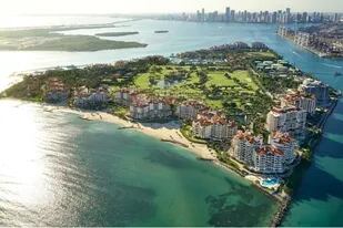 Cómo es la isla más codiciada de Miami, a menos de cinco kilómetros de Key  Biscayne - LA NACION