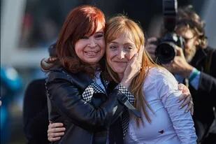 Cristina Kirchner, con Anabel Fernández Sagasti