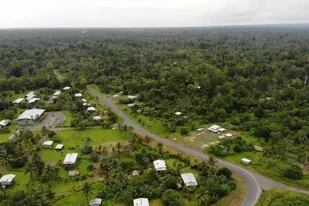 La isla de Bougainville en Papúa Nueva Guinea