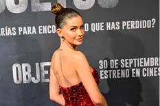 La China Suárez y el glamoroso look que eligió para la alfombra roja del film Objetos