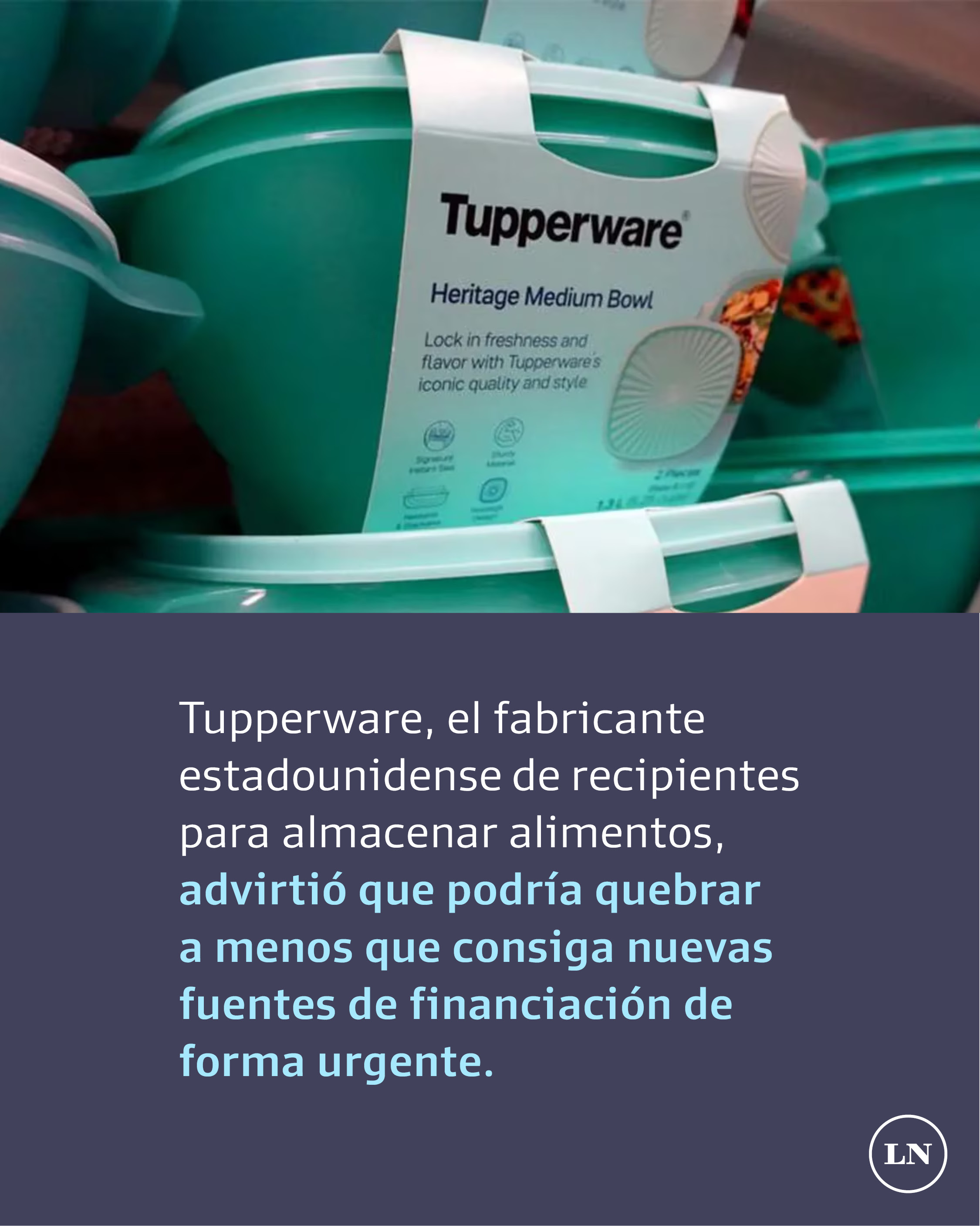 Tupperware: ¿por qué la exitosa empresa de recipientes para